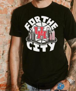 Houston Cougars basketball for the city logo shirt
