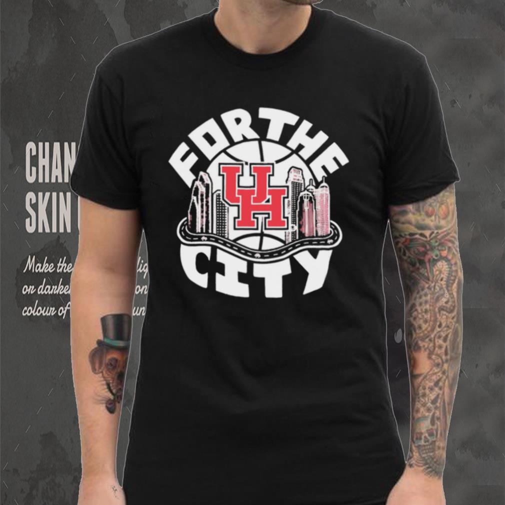 Houston Cougars basketball for the city logo shirt Houston Cougars basketball for the city logo shirt