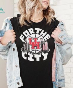 Houston Cougars basketball for the city logo shirt