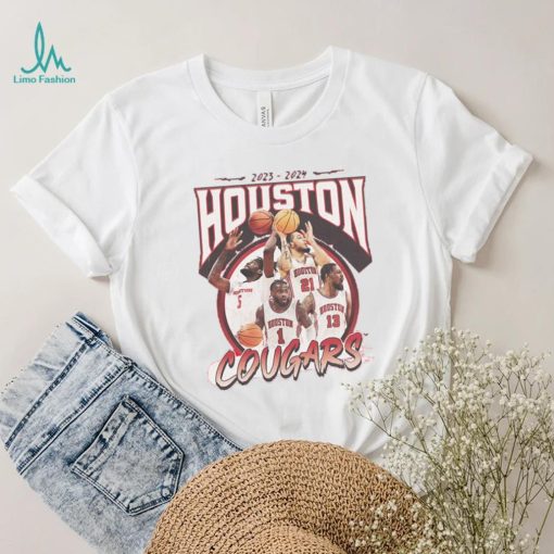 Houston NCAA Men’s Basketball Official 2023 2024 Post Season T Shirt