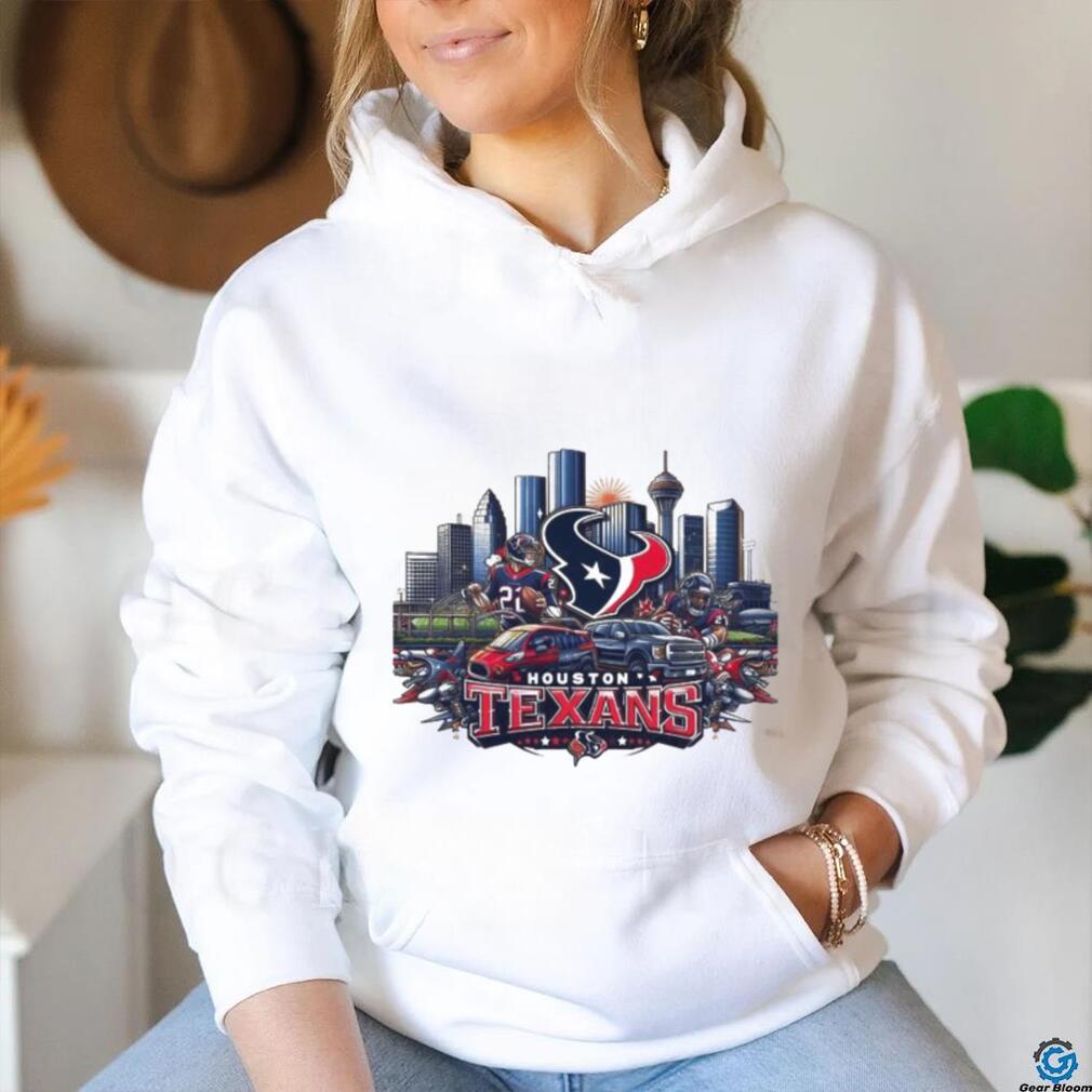 Houston Texans Football Sports Skyline Clipart Shirt Houston Texans Football Sports Skyline Clipart Shirt
