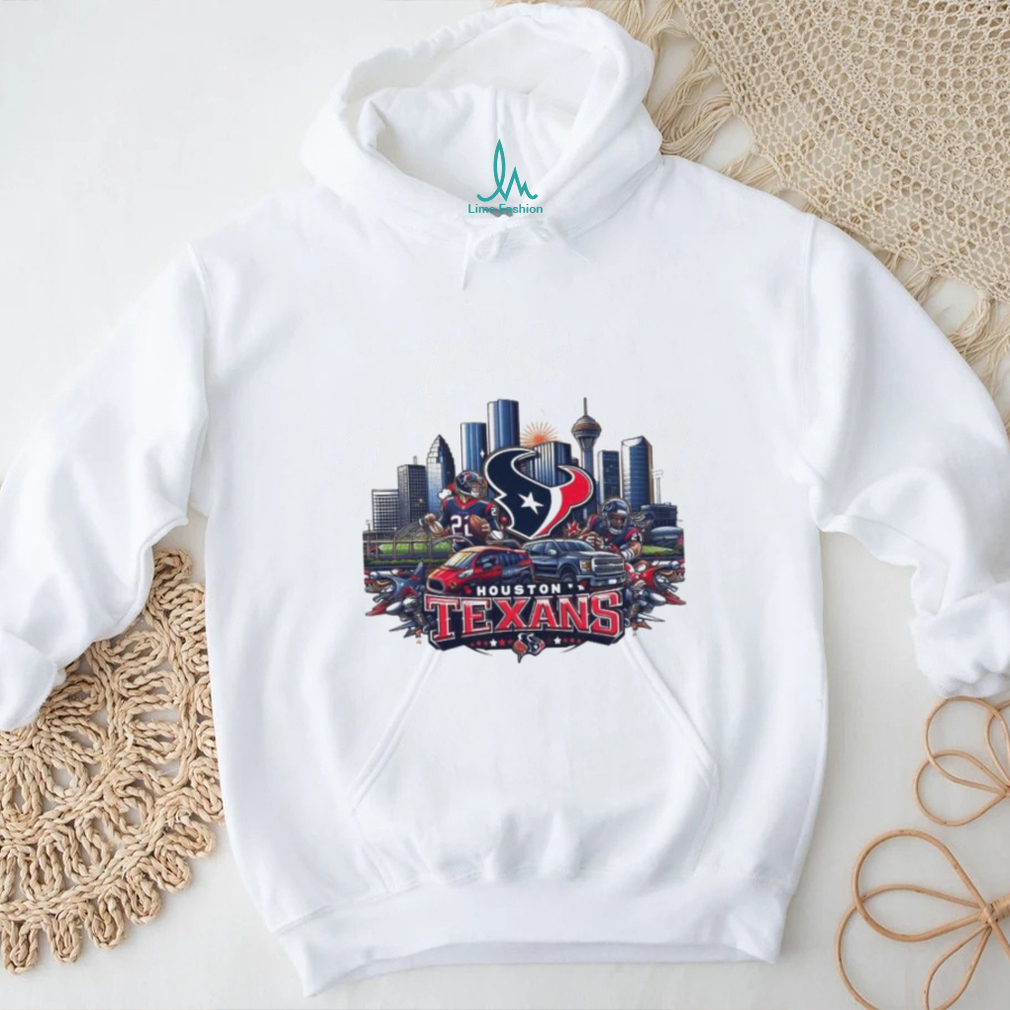 Houston Texans Football Sports Skyline Clipart Shirt Houston Texans Football Sports Skyline Clipart Shirt