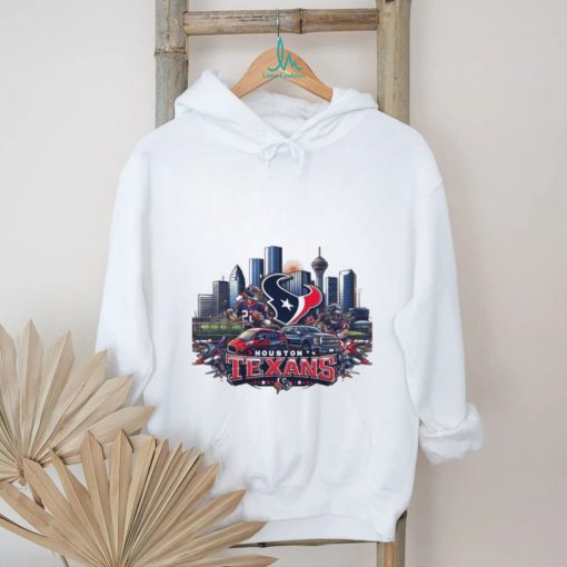 Houston Texans Football Sports Skyline Clipart Shirt