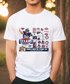 Houston Texans Football all team sports poster shirt