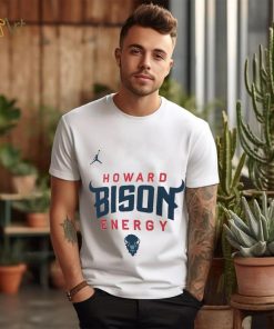 Howard Bison Jordan Brand Unisex 2024 On Court Bench Long Sleeve T Shirt