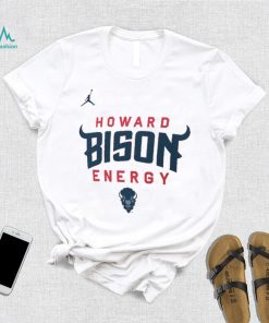 Howard Bison Jordan Brand Unisex 2024 On Court Bench Long Sleeve T Shirt