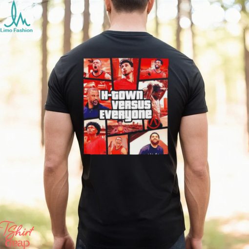 Htown versus everyone Gta Basketball shirt