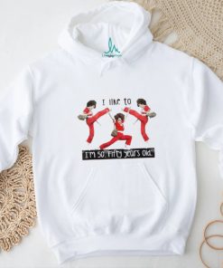 I Like To Kick Stretch 50 Fifty Years Old 50th Birthday Pose Kick Bag Leopard shirt