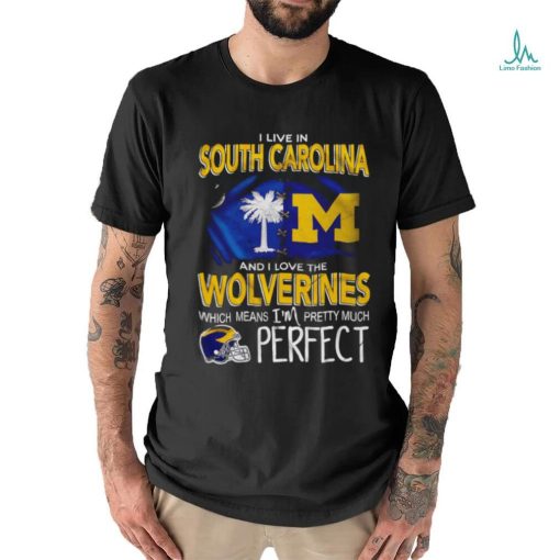 I live in South Carolina and I love the Wolverines which means I’m pretty much perfect T shirt