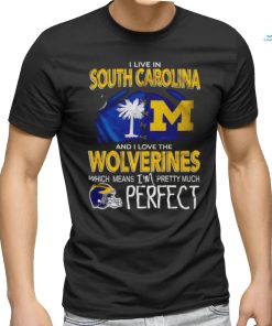 I live in South Carolina and I love the Wolverines which means I’m pretty much perfect T shirt