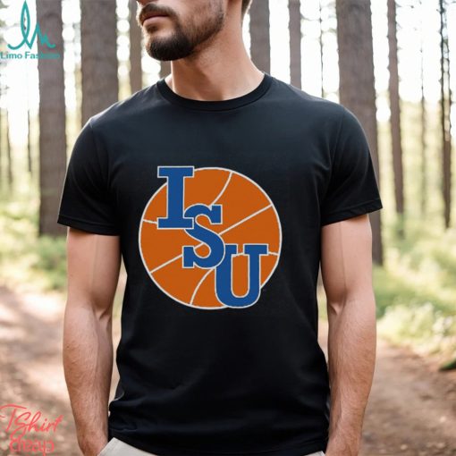 ISU Sycamores Basketball Half Court Tee Shirt