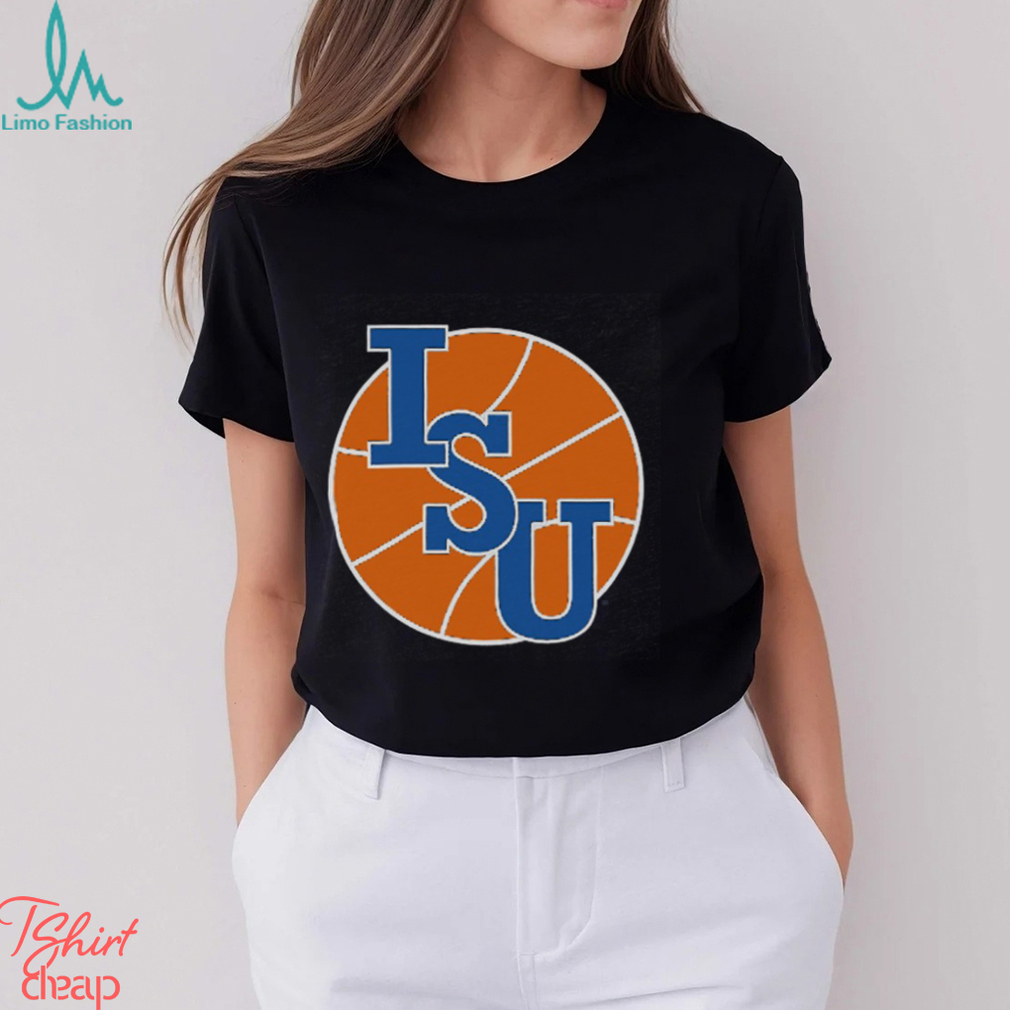ISU Sycamores Basketball Half Court Tee Shirt ISU Sycamores Basketball Half Court Tee Shirt