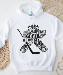 Ice Hockey Goalie Girl Last Line of Defense Sports Girl shirt