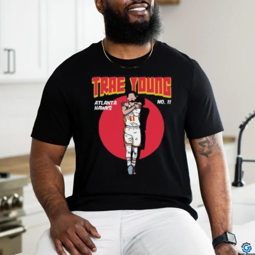Ice Trae Young Comic Style Art T shirt