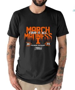 Illinois Fighting Illini 2024 NCAA March Madness Four It All shirt