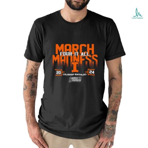 Illinois Fighting Illini 2024 NCAA March Madness Four It All shirt