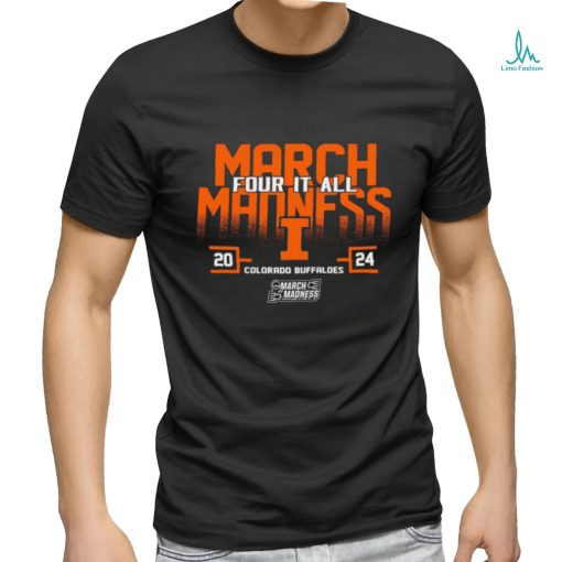 Illinois Fighting Illini 2024 NCAA March Madness Four It All shirt