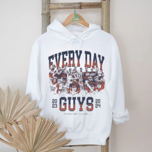 Illinois Fighting Illini Men’s Basketball Every Day Guys 2023 2024 Shirt