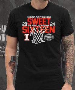 Illinois Fighting Illini Sweet 16 2024 March Madness Basketball shirt