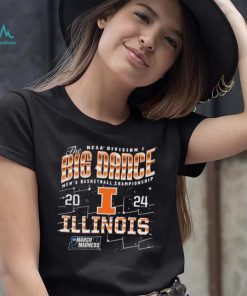 Illinois Fighting Illini The Big Dance NCAA Division Men’s Basketball Championship 2024 Shirt