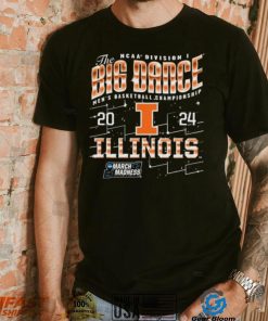 Illinois Fighting Illini The Big Dance NCAA Division Men’s Basketball Championship 2024 Shirt