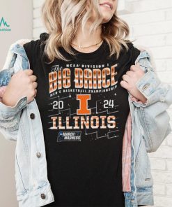 Illinois Fighting Illini The Big Dance NCAA Division Men’s Basketball Championship 2024 Shirt