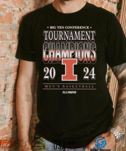 Illinois MBB 2024 Big 10 Conference Tournament Champions Shirt