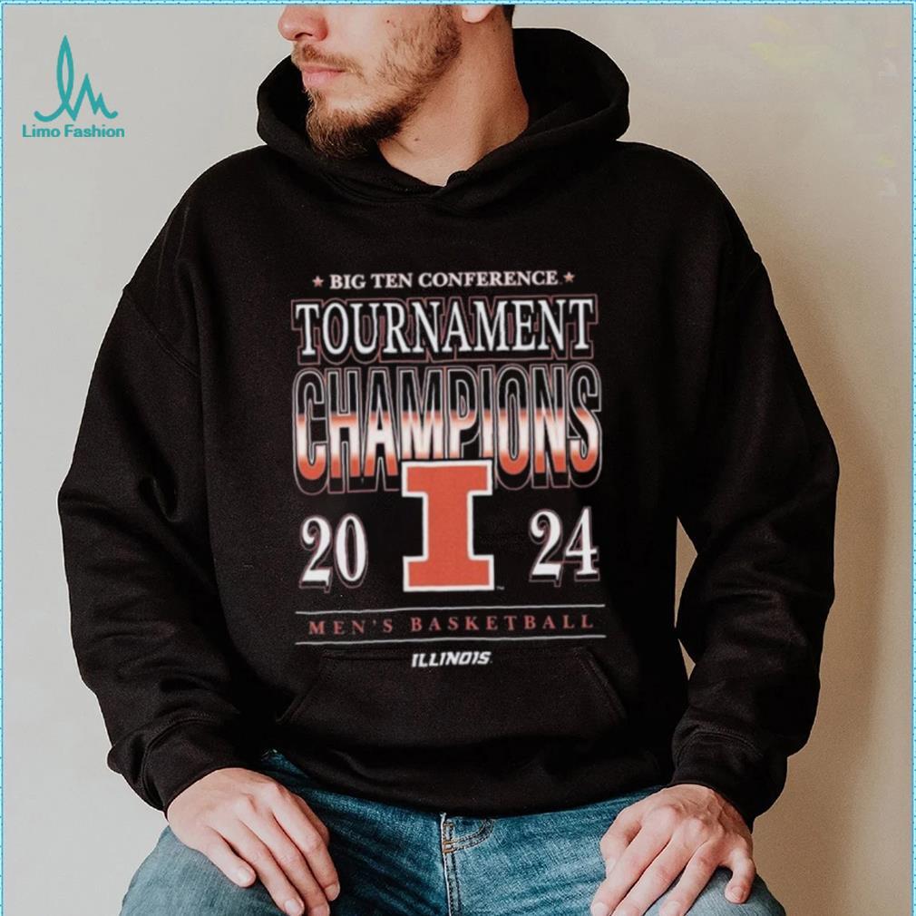 Illinois MBB 2024 Big 10 Conference Tournament Champions Shirt Illinois MBB 2024 Big 10 Conference Tournament Champions Shirt
