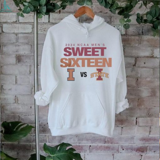Illinois Vs Iowa State Men’s Basketball 2024 Sweet 16 Matchup Shirt