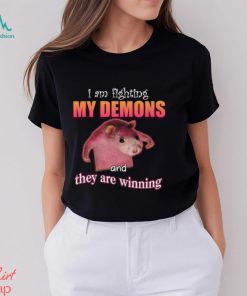 I'm Fighting My Demons And They Are Winning Rat T Shirt Unisex T Shirt, hoodie, sweater, long sleeve and tank top I'm Fighting My Demons And They Are Winning Rat T Shirt Unisex T Shirt
