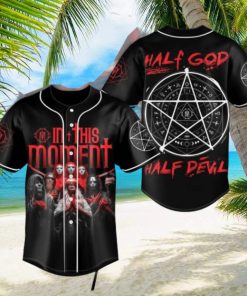 In This Moment Half God Half Devil Custom Baseball Jersey