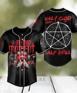 In This Moment Half God Half Devil Custom Baseball Jersey