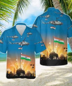 Indian Air Force Mi 17, Happy Independence Day India Hawaiian Shirt Beach Shirt For Men Women