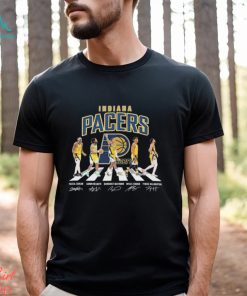 Indiana Pacers Abbey Road 2024 Signature Shirt