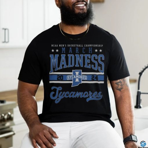 Indiana State Sycamores 2024 Ncaa Men’s Basketball Tournament March Madness Shirt