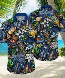 Indianapolis Colts NFL Flower Hawaii Shirt And Tshirt For Fans