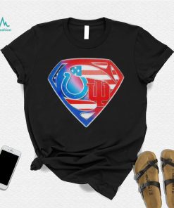 Indianapolis Colts and Indiana Hoosiers Superman Sports Logo shirt