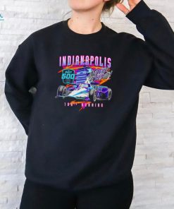 Indianapolis Motor Speedway 2024 Indy 500 Throwback 108th running shirt