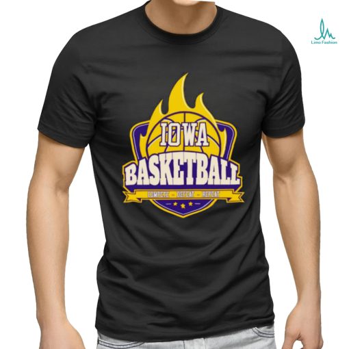 Iowa Basketball Fire Complete Defeat Repeat shirt