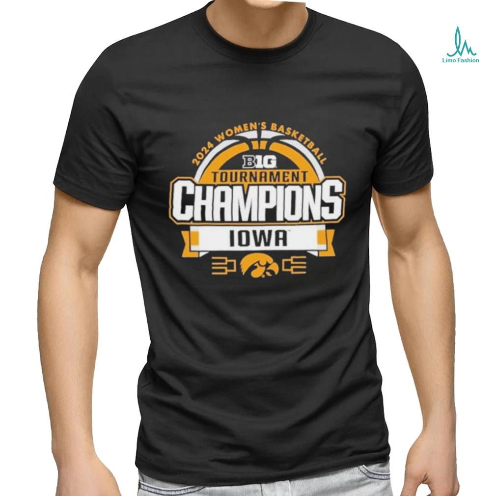 Iowa Hawkeyes 2024 Big Ten Women’s Basketball Conference Tournament Champions Locker Room T Shirt Iowa Hawkeyes 2024 Big Ten Women’s Basketball Conference Tournament Champions Locker Room T Shirt