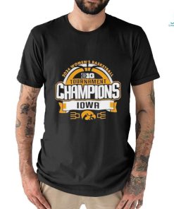 Iowa Hawkeyes 2024 Big Ten Women’s Basketball Conference Tournament Champions Locker Room T Shirt
