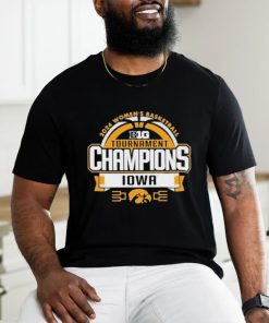 Iowa Hawkeyes 2024 Big Ten Women’s Basketball Conference Tournament Champions Locker Room T Shirt