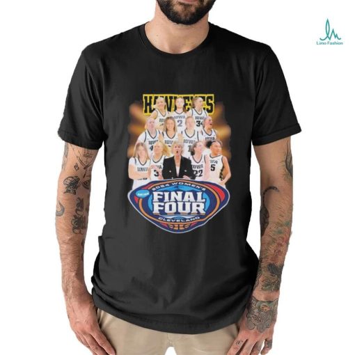 Iowa Hawkeyes 2024 Women’s Final Four Cleveland T Shirt