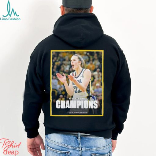 Iowa Hawkeyes Big Ten Champions poster shirt