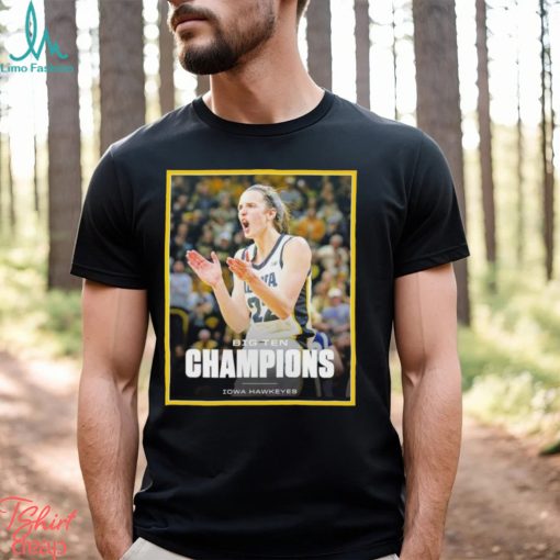 Iowa Hawkeyes Big Ten Champions poster shirt