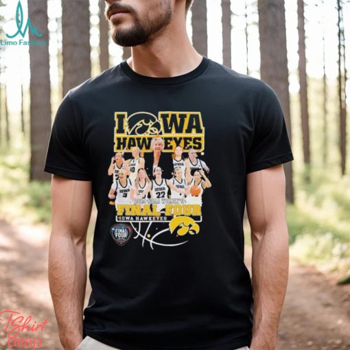 Iowa Hawkeyes NCAA Women’s Basketball Final Four 2024 Shirt