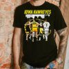 Iowa Hawkeyes Sport team Krikke Clark McNamara and Mitchell signatures shirt