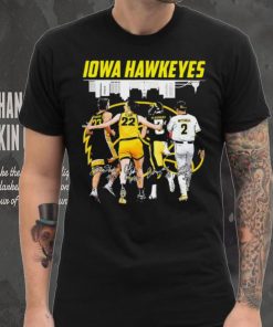 Iowa Hawkeyes Sport team Krikke Clark McNamara and Mitchell signatures shirt