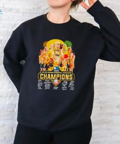 Iowa Hawkeyes basketball 2024 Big Ten Women’s Tournament Champions all signatures shirt