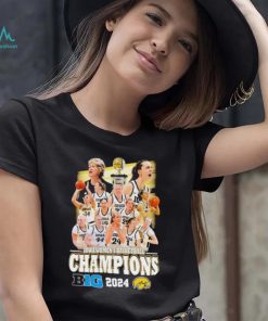 Iowa Hawkeyes women’s basketball Champions B1G 2024 shirt